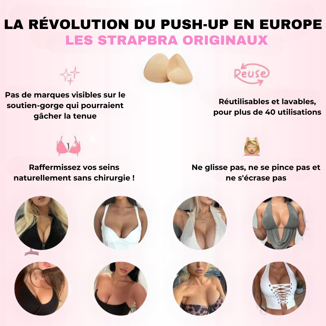 Balmin™ Strapbra, 2 tailles supplémentaires sans utiliser de soutien-gorge !